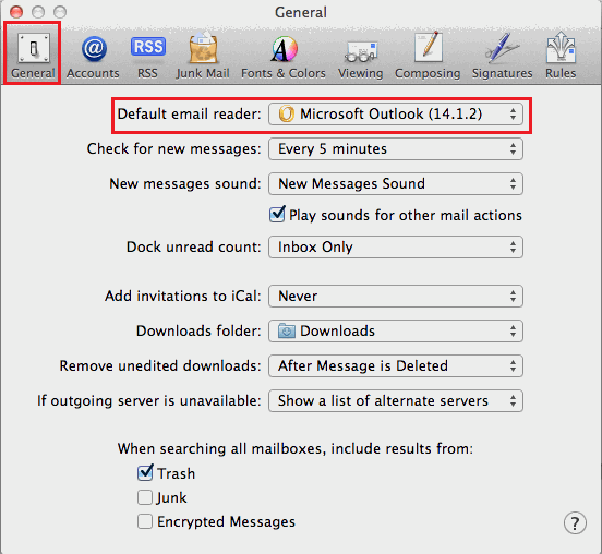 What Is The Default Mail Program For Mac